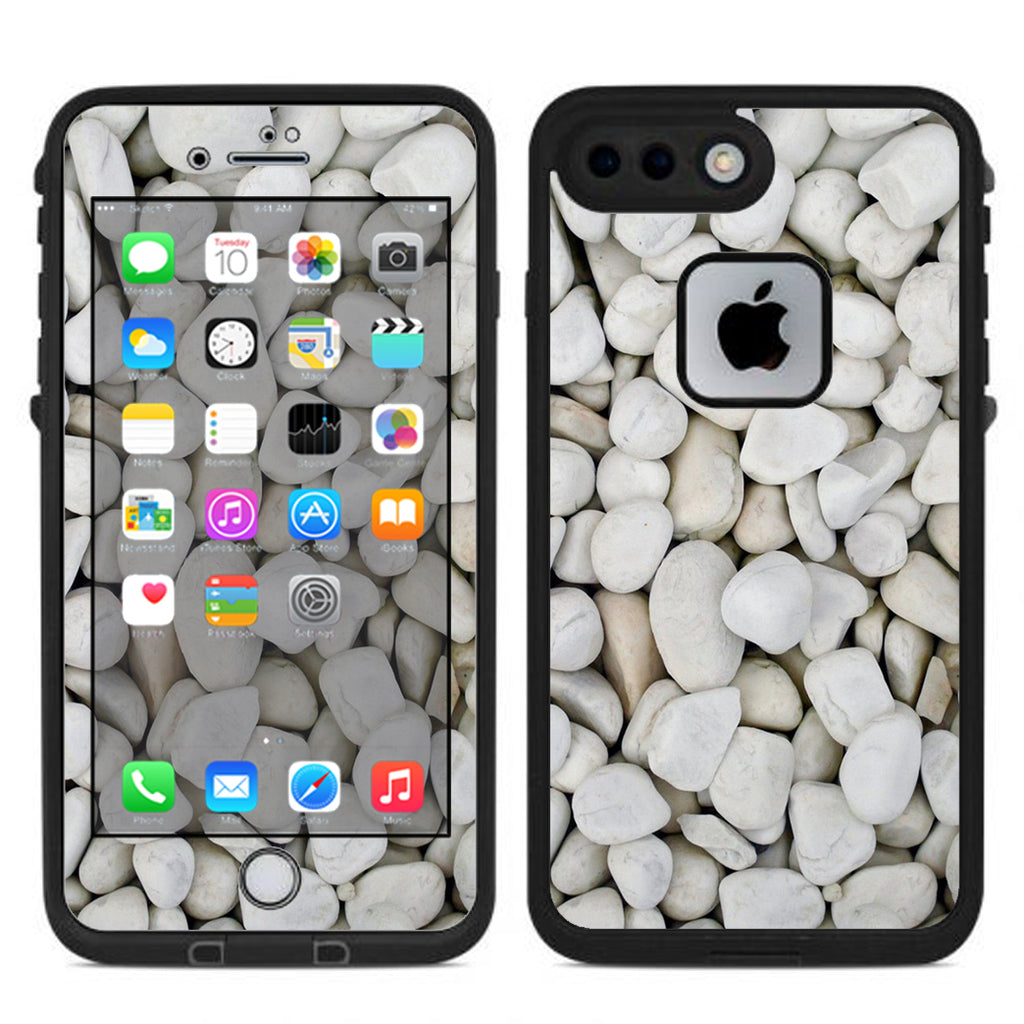  White Rocks Lifeproof Fre iPhone 7 Plus or iPhone 8 Plus Skin