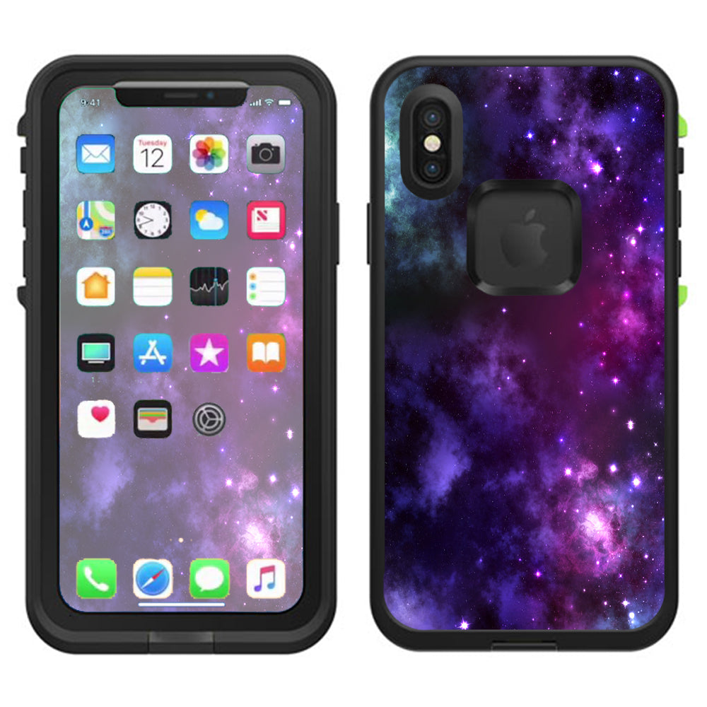  Space Gasses Lifeproof Fre Case iPhone X Skin