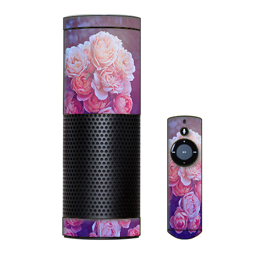  Pink Roses Amazon Echo Skin