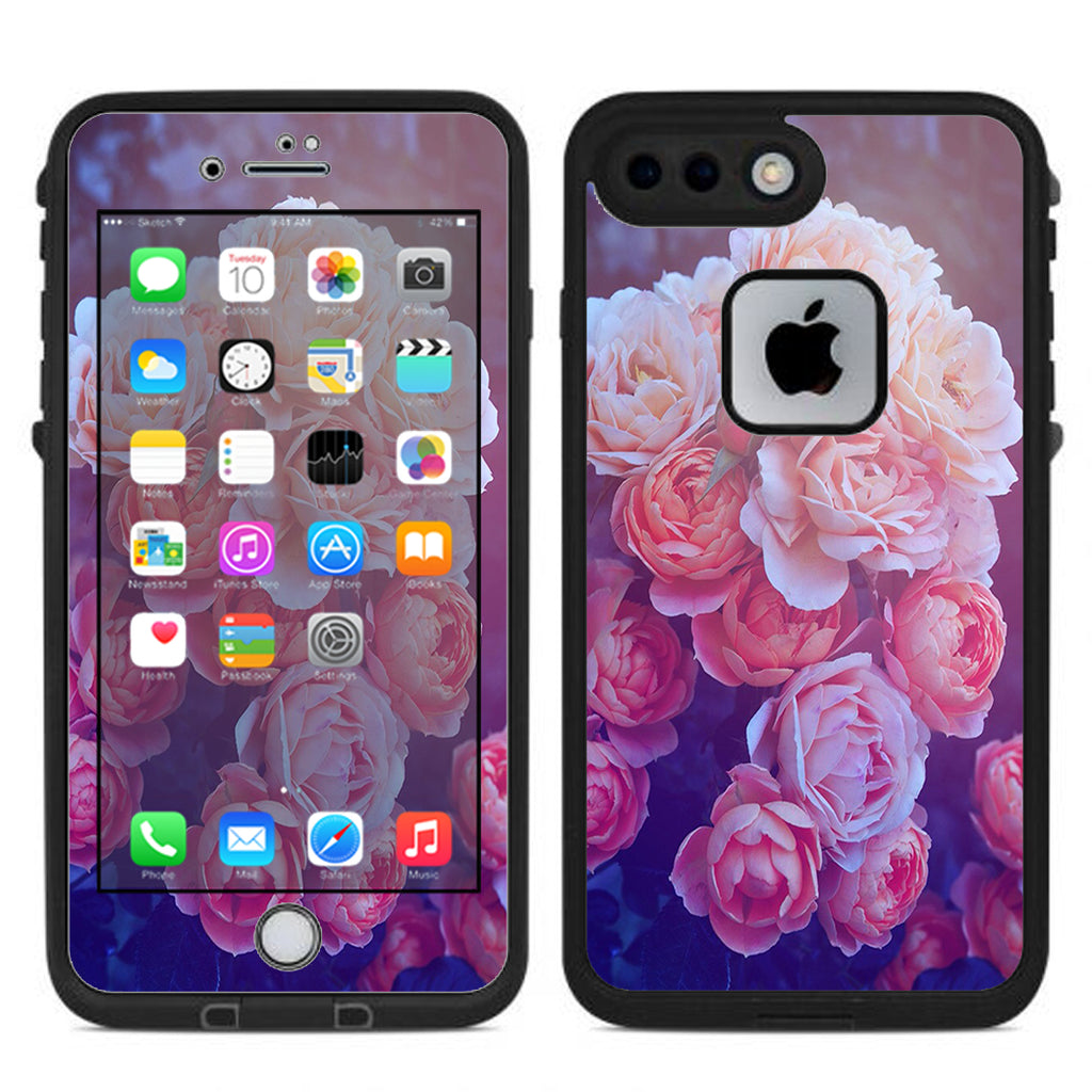  Pink Roses Lifeproof Fre iPhone 7 Plus or iPhone 8 Plus Skin