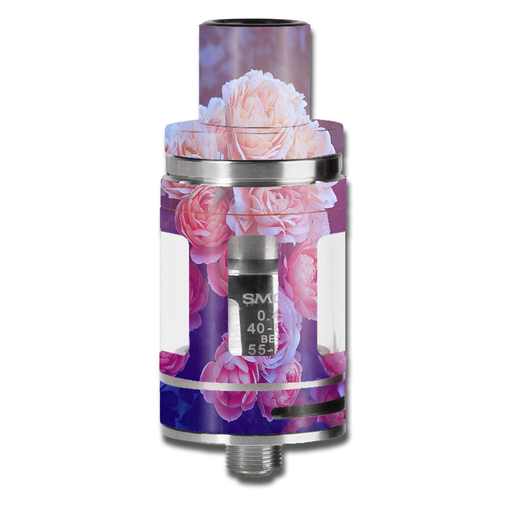  Pink Roses Smok TFV8 Micro Baby Beast Skin