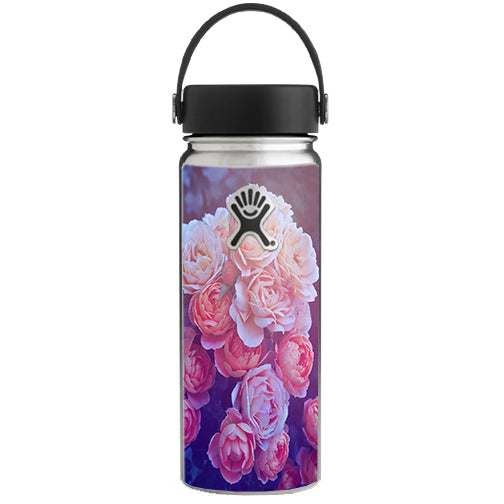  Pink Roses Hydroflask 18oz Wide Mouth Skin