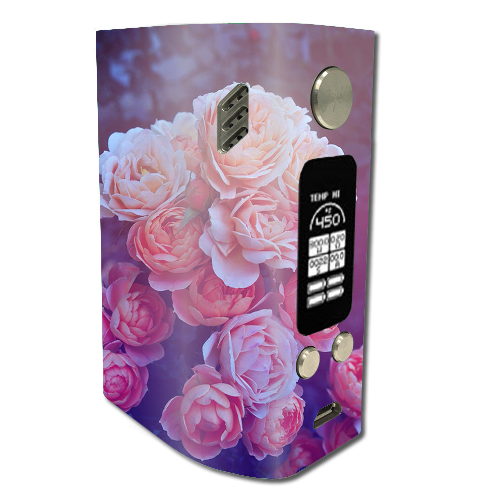  Pink Roses Wismec Reuleaux RX300 Skin
