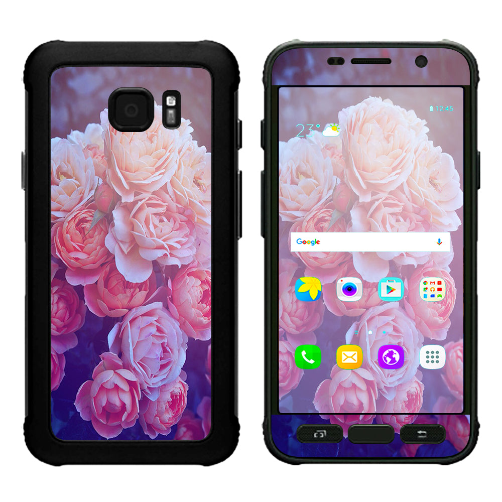 Pink Roses Samsung Galaxy S7 Active Skin