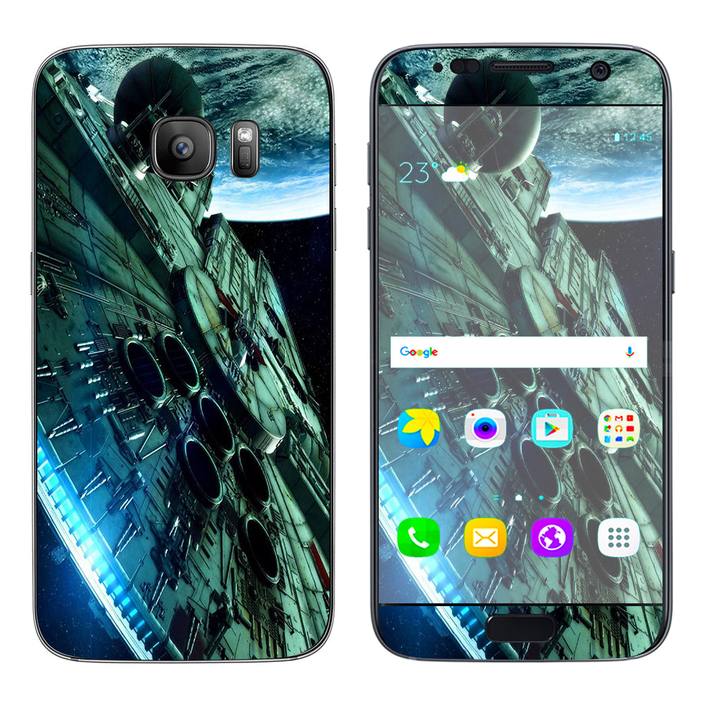  Spaceship Samsung Galaxy S7 Skin