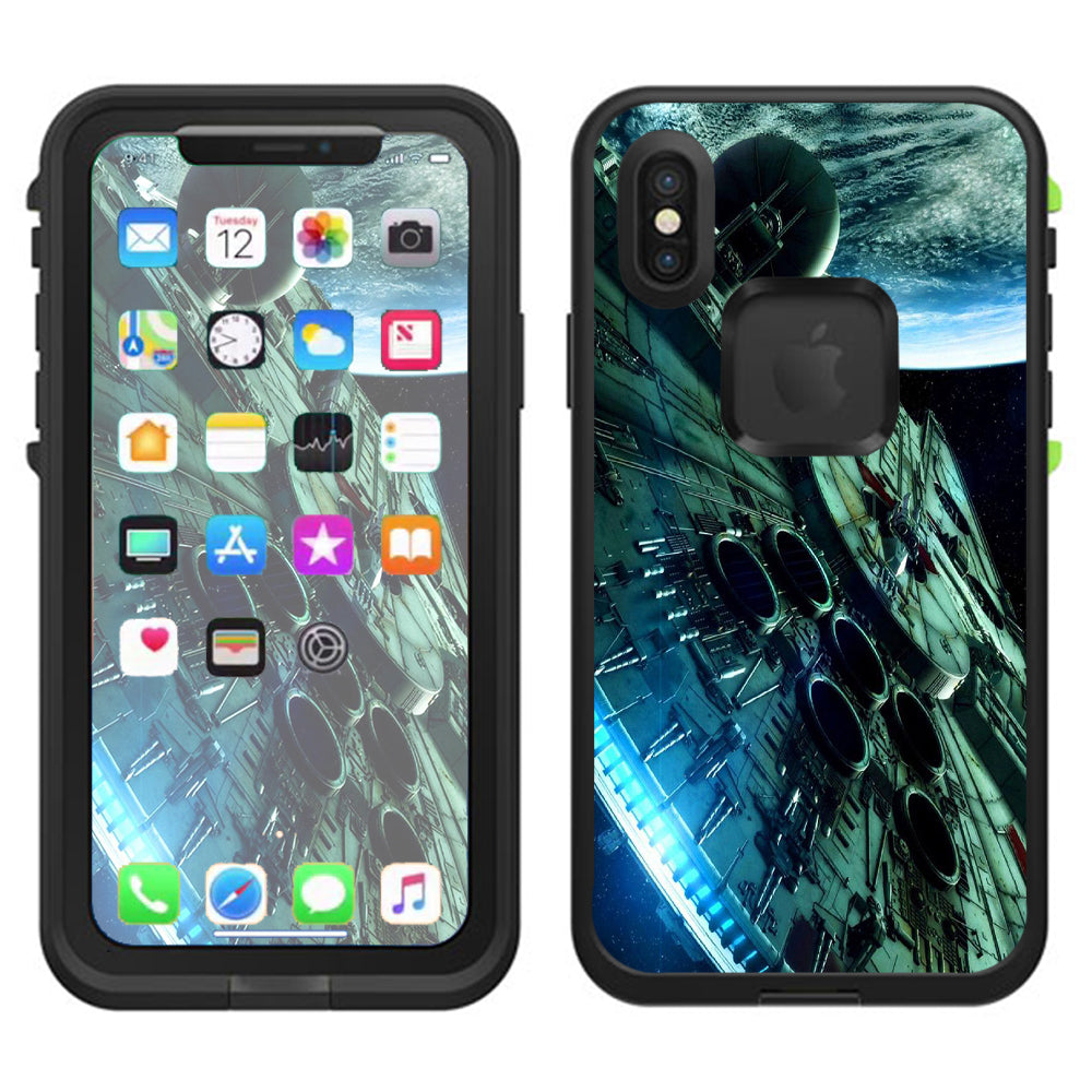  Spaceship Lifeproof Fre Case iPhone X Skin