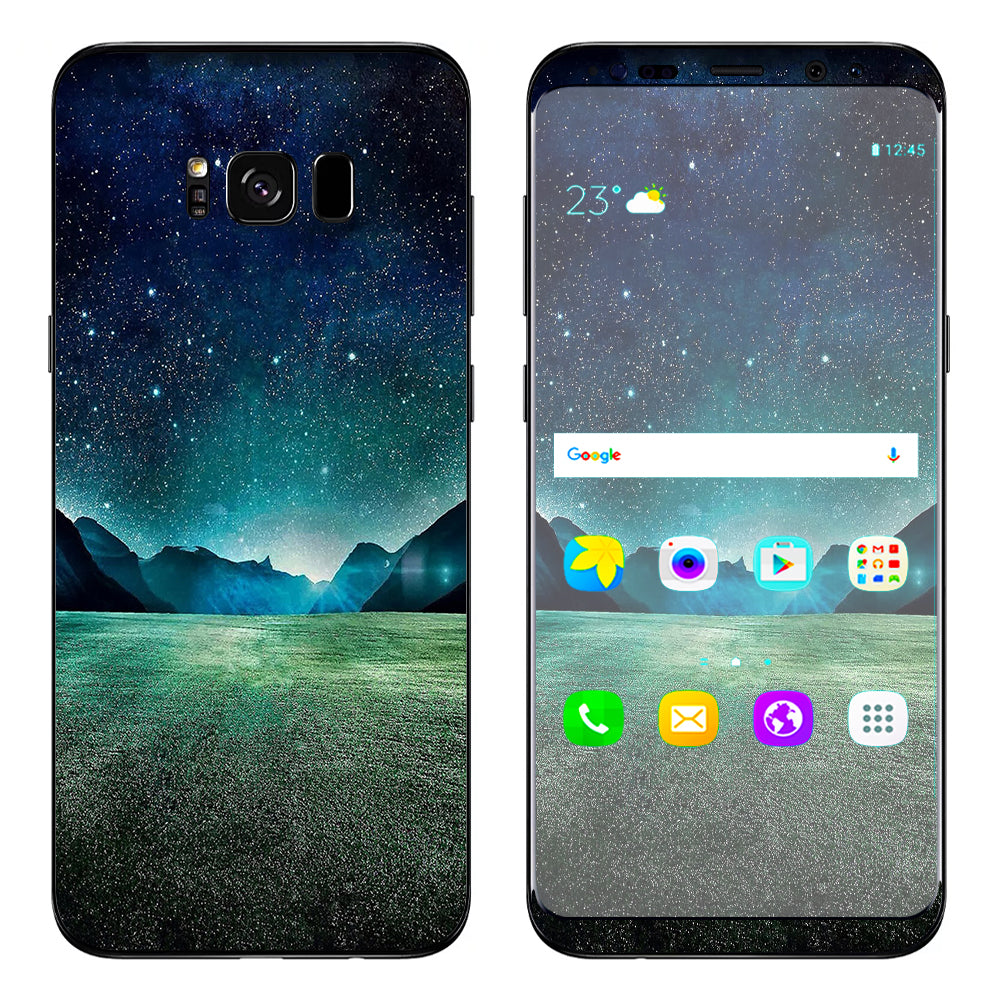  Starry Nightfield Samsung Galaxy S8 Plus Skin