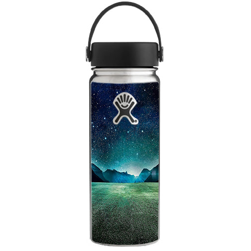  Starry Nightfield Hydroflask 18oz Wide Mouth Skin