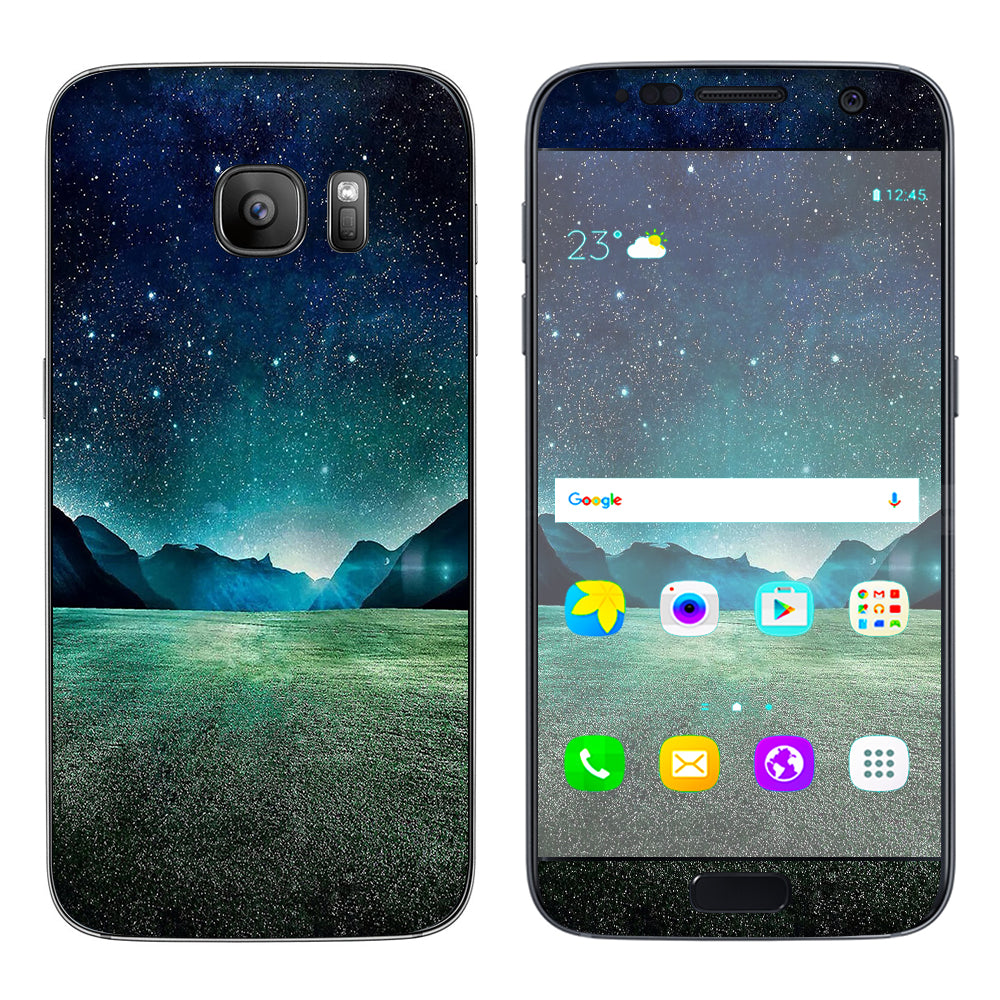  Starry Nightfield Samsung Galaxy S7 Skin