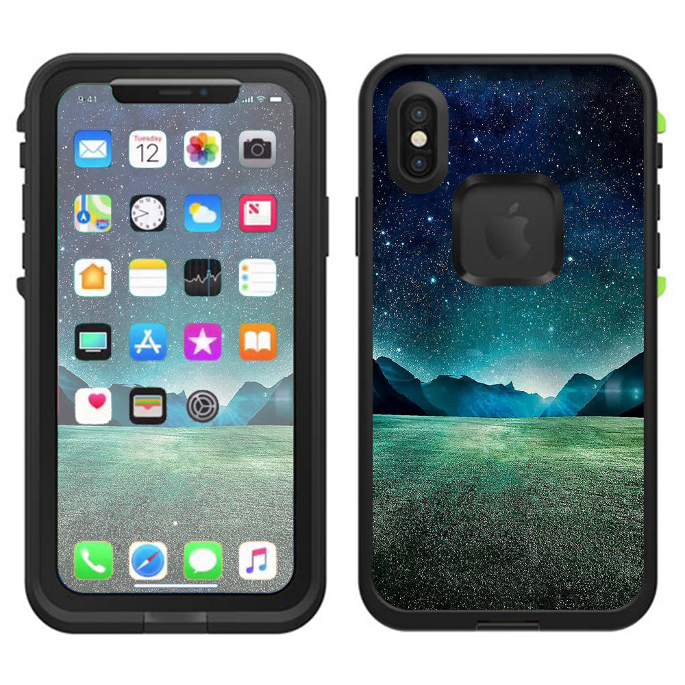  Starry Nightfield Lifeproof Fre Case iPhone X Skin