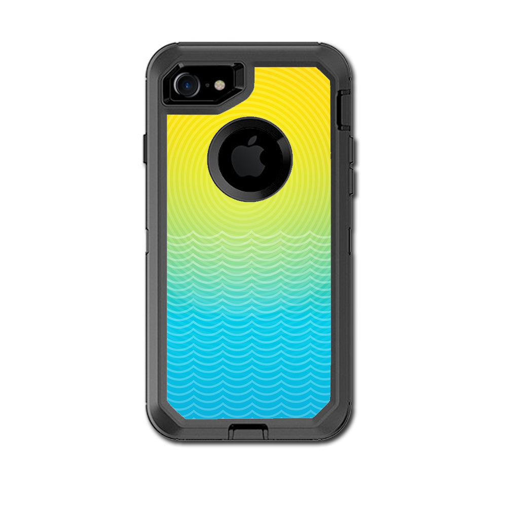  Sun And Ocean Otterbox Defender iPhone 7 or iPhone 8 Skin