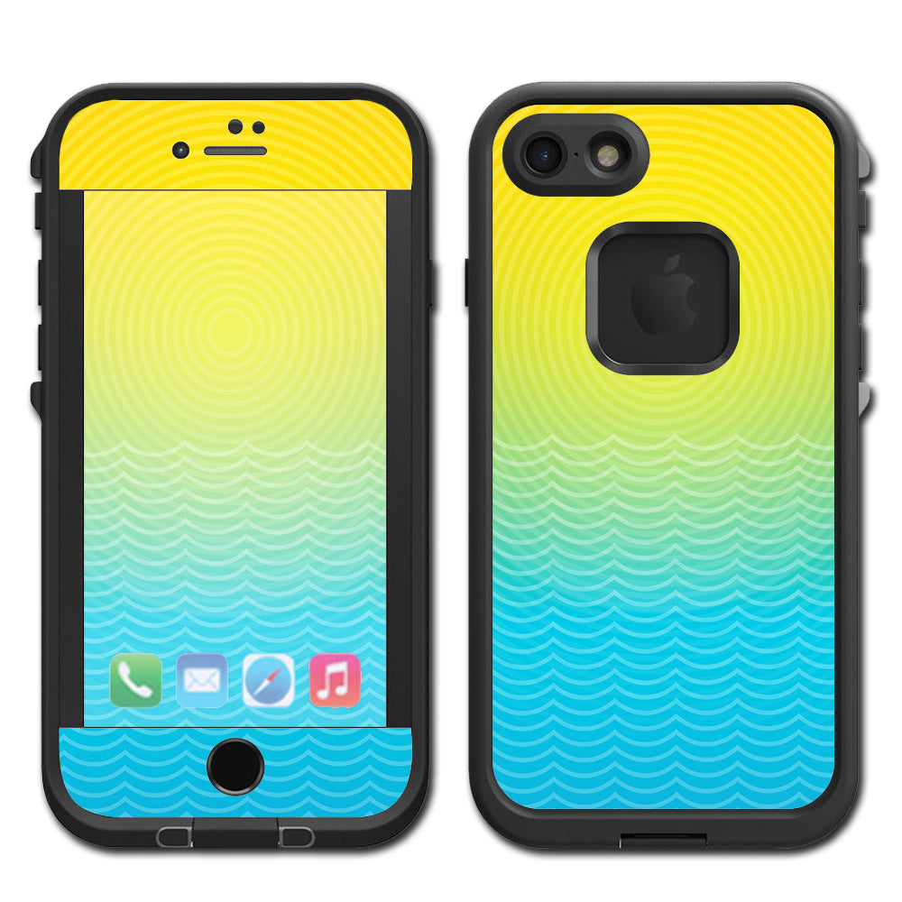  Sun And Ocean Lifeproof Fre iPhone 7 or iPhone 8 Skin