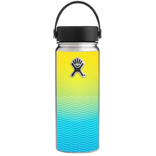  Sun And Ocean Hydroflask 18oz Wide Mouth Skin
