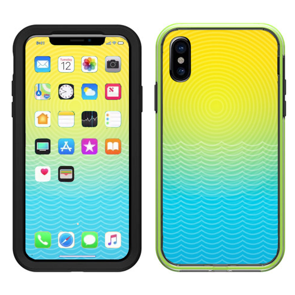  Sun And Ocean Lifeproof Slam Case iPhone X Skin