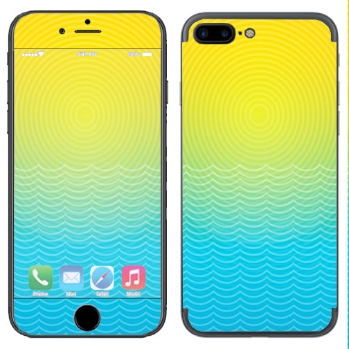  Sun And Ocean Apple  iPhone 7+ Plus / iPhone 8+ Plus Skin