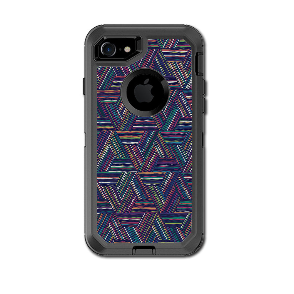  Triangle Weave Otterbox Defender iPhone 7 or iPhone 8 Skin