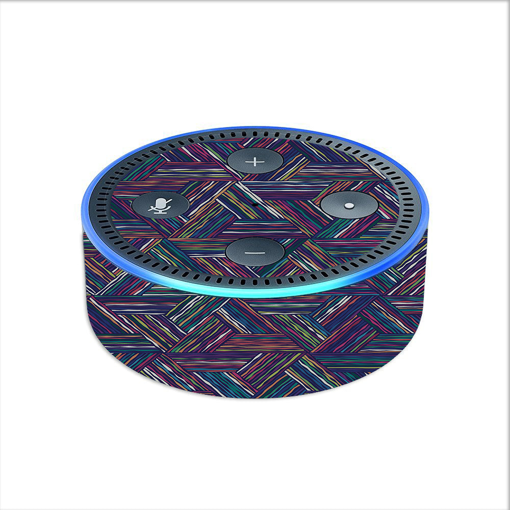  Triangle Weave Amazon Echo Dot 2nd Gen Skin