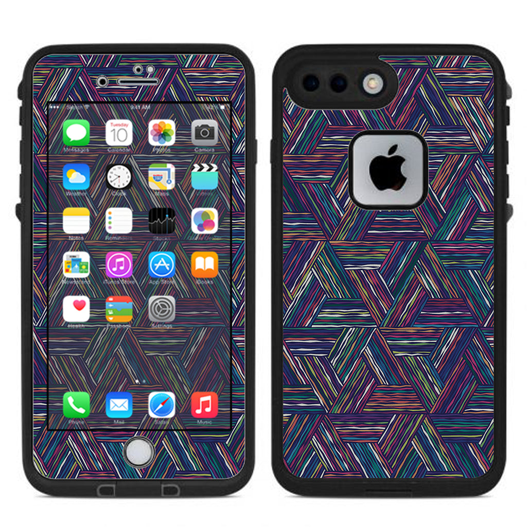  Triangle Weave Lifeproof Fre iPhone 7 Plus or iPhone 8 Plus Skin