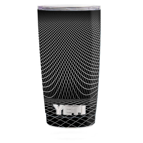  Wire Frame Illusion Yeti 20oz Rambler Tumbler Skin