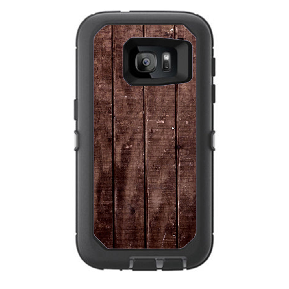  Wood Floor Otterbox Defender Samsung Galaxy S7 Skin