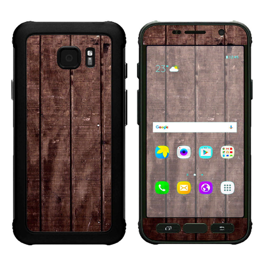  Wood Floor Samsung Galaxy S7 Active Skin