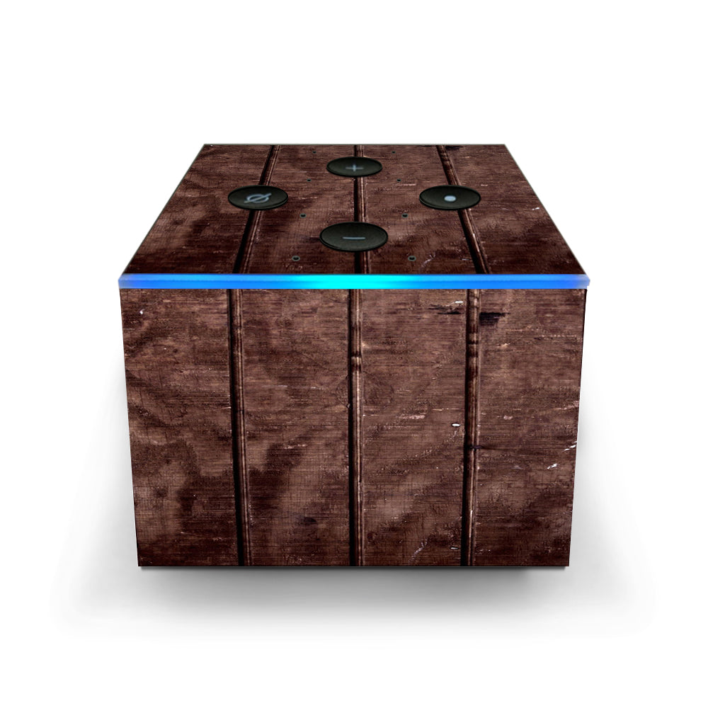  Wood Floor Amazon Fire TV Cube Skin
