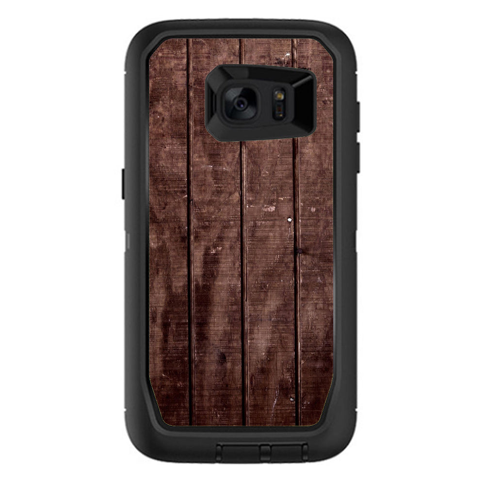  Wood Floor Otterbox Defender Samsung Galaxy S7 Edge Skin