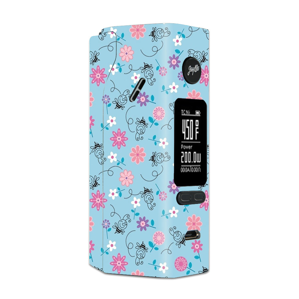  Bees Flowers Wismec Reuleaux RX 2/3 combo kit Skin