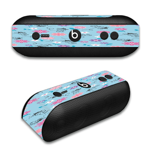  Bees Flowers Beats by Dre Pill Plus Skin