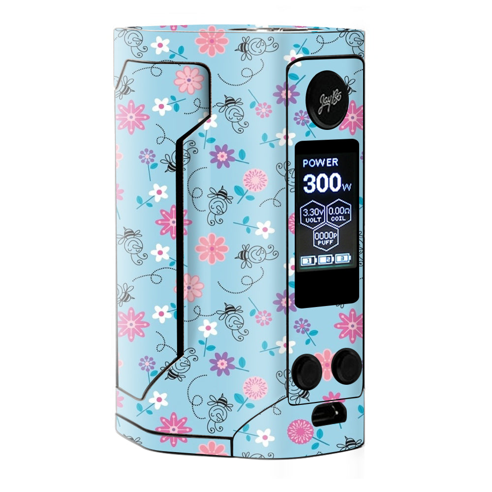  Bees Flowers Wismec RX Gen 3 Skin