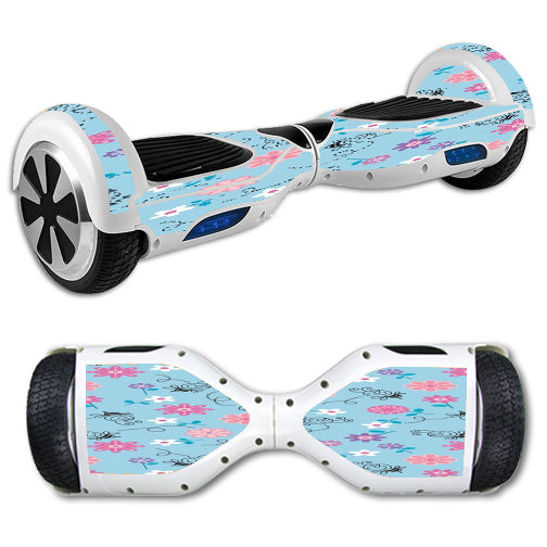  Bees Flowers Hoverboards  Skin
