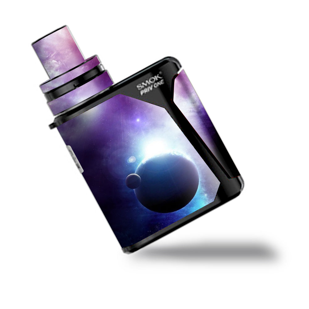  Sun Rays Galaxy Planets Smok Priv One Skin