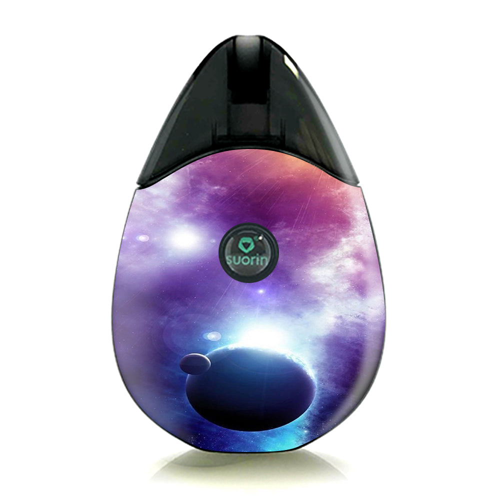  Sun Rays Galaxy Planets Suorin Drop Skin