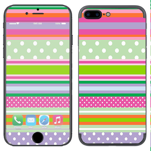  Colorful Chevron Apple  iPhone 7+ Plus / iPhone 8+ Plus Skin