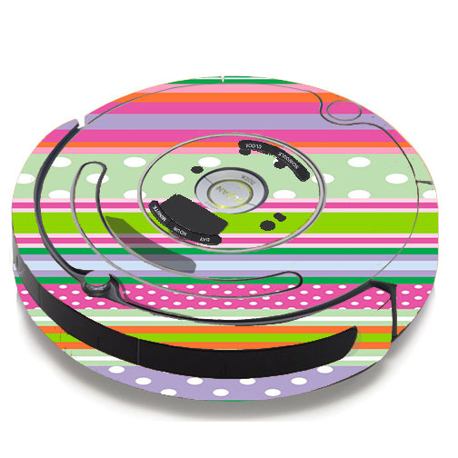  Colorful Chevron iRobot Roomba 650/655 Skin