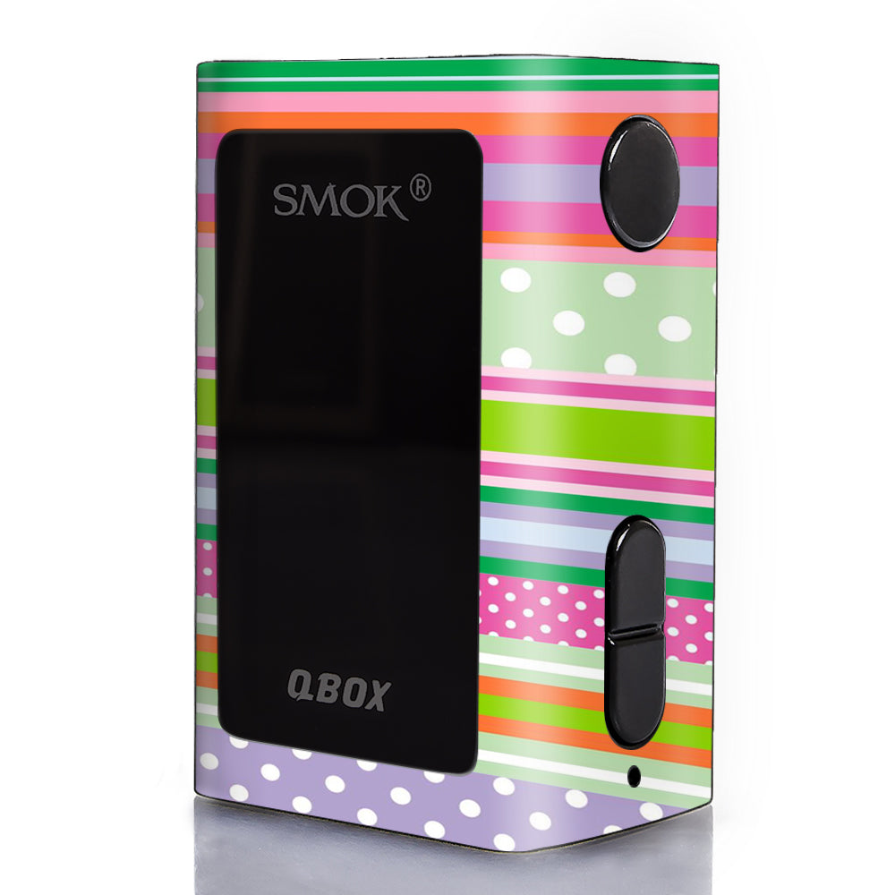  Colorful Chevron Smok Q-Box Skin