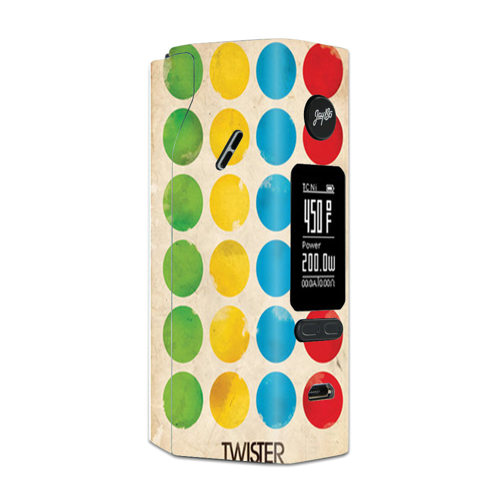  Twister Dots Wismec Reuleaux RX 2/3 combo kit Skin
