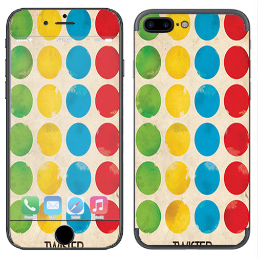  Twister Dots Apple  iPhone 7+ Plus / iPhone 8+ Plus Skin