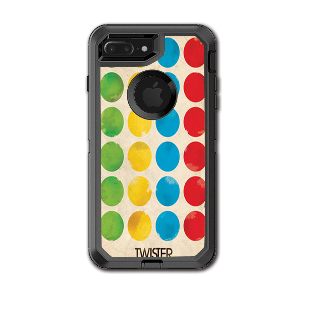  Twister Dots Otterbox Defender iPhone 7+ Plus or iPhone 8+ Plus Skin