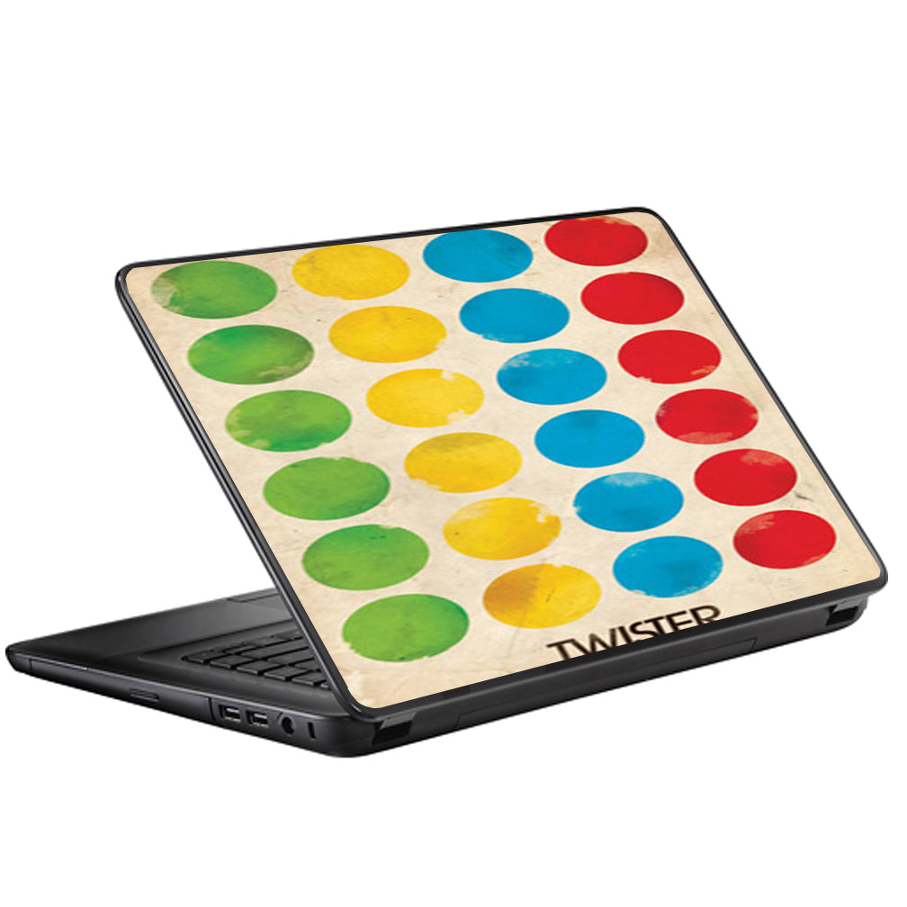  Twister Dots Universal 13 to 16 inch wide laptop Skin