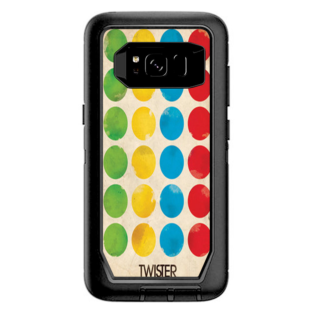  Twister Dots Otterbox Defender Samsung Galaxy S8 Skin