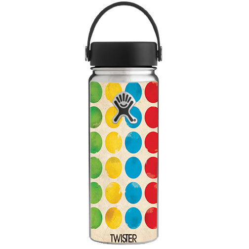  Twister Dots Hydroflask 18oz Wide Mouth Skin