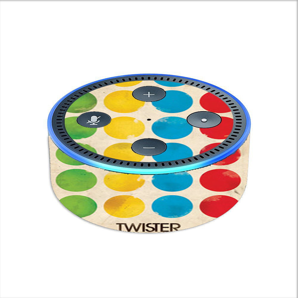  Twister Dots Amazon Echo Dot 2nd Gen Skin
