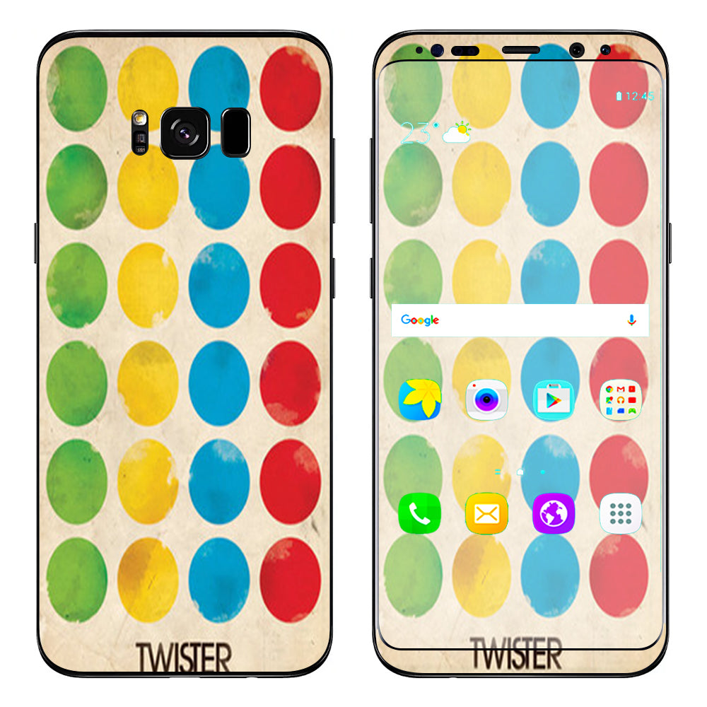  Twister Dots Samsung Galaxy S8 Skin