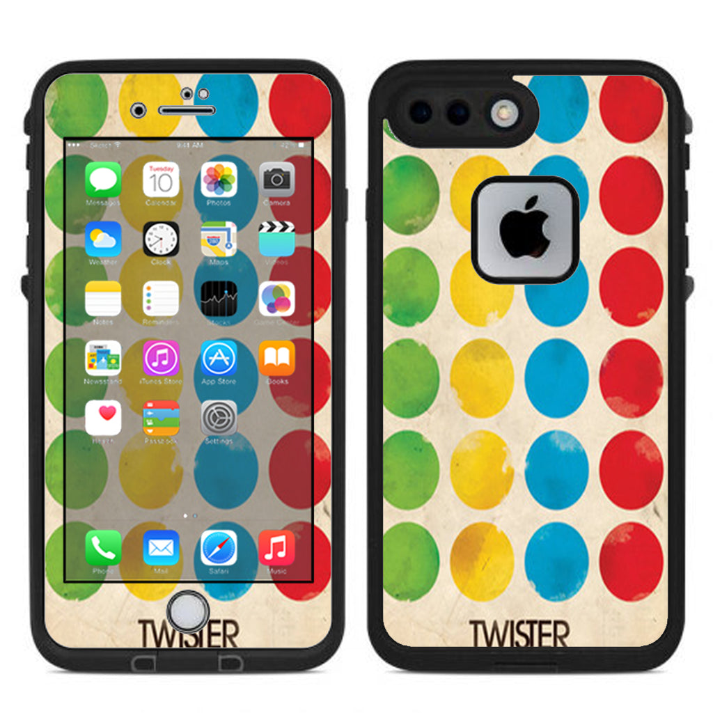  Twister Dots Lifeproof Fre iPhone 7 Plus or iPhone 8 Plus Skin