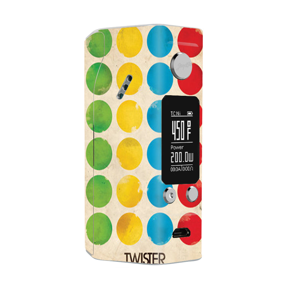  Twister Dots Wismec Reuleaux RX200S Skin
