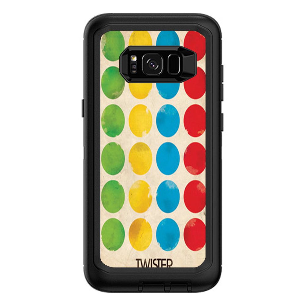  Twister Dots Otterbox Defender Samsung Galaxy S8 Plus Skin