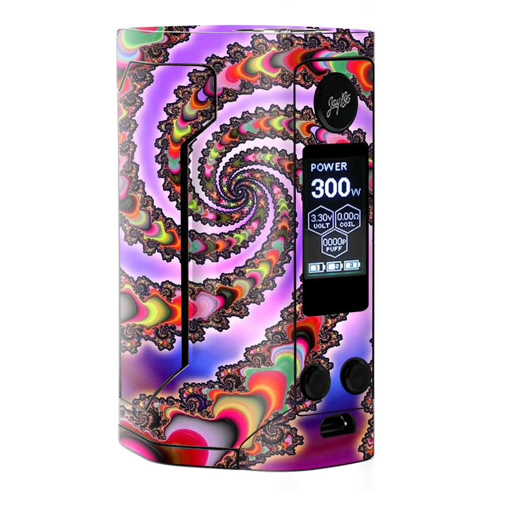  Trippy Swirl Wismec RX Gen 3 Skin