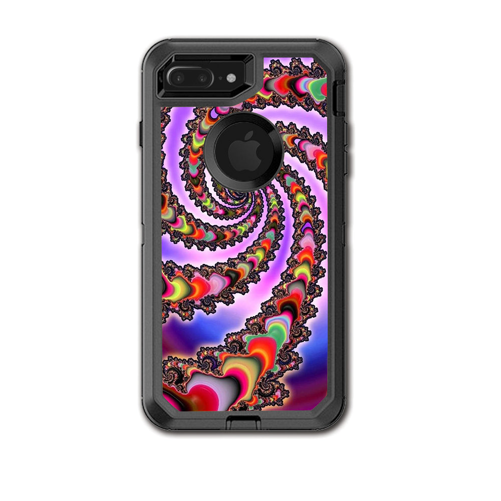 Trippy Swirl Otterbox Defender iPhone 7+ Plus or iPhone 8+ Plus Skin