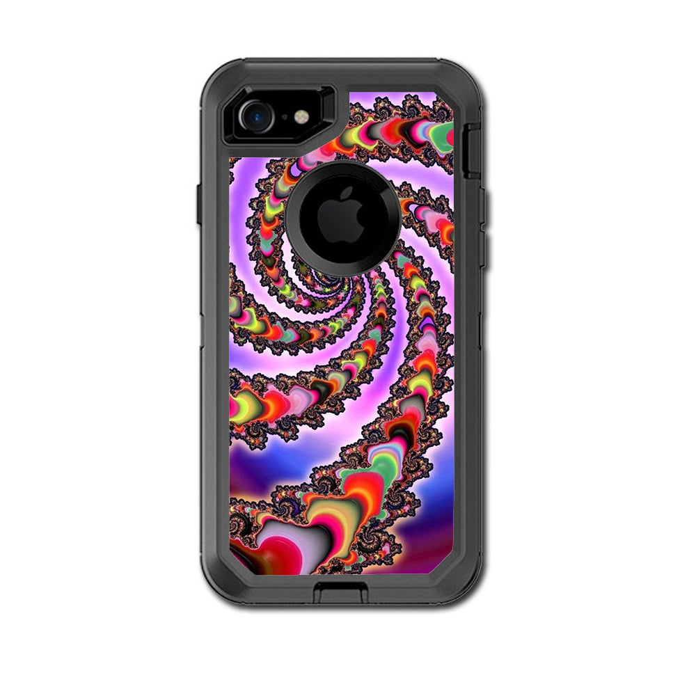  Trippy Swirl Otterbox Defender iPhone 7 or iPhone 8 Skin